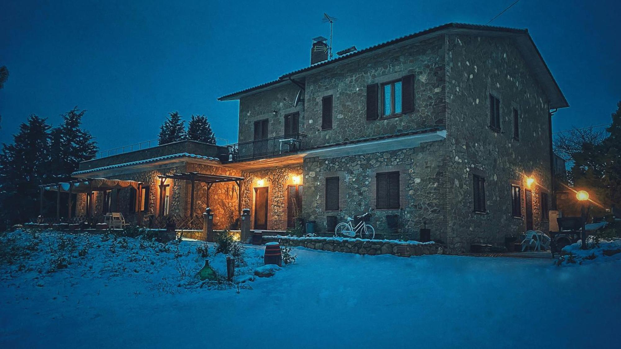 Agriturismo Il Casato Mag-Il Giogo Pienza Bagian luar foto