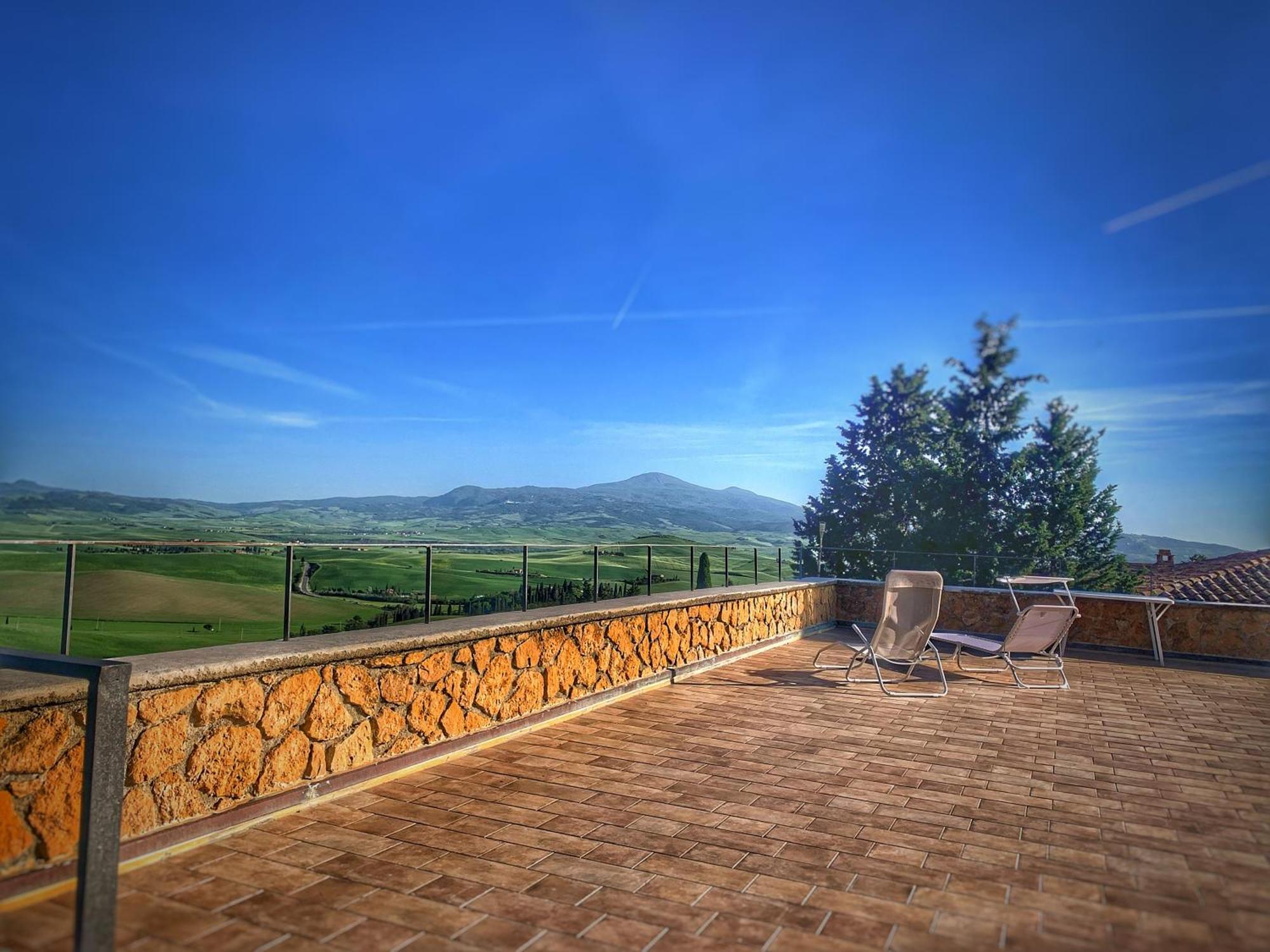 Agriturismo Il Casato Mag-Il Giogo Pienza Bagian luar foto