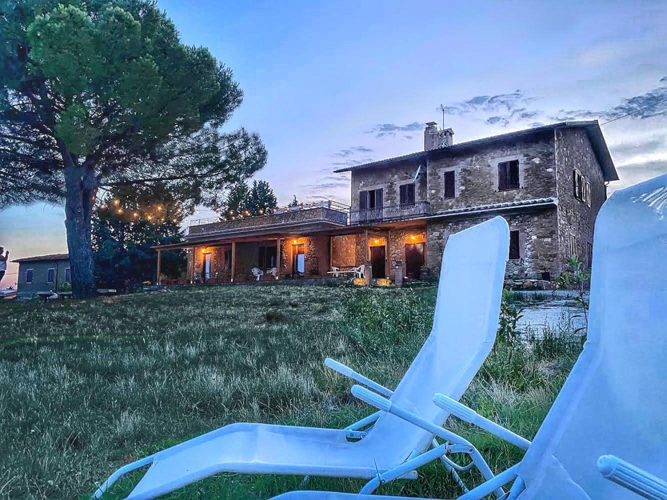 Agriturismo Il Casato Mag-Il Giogo Pienza Bagian luar foto